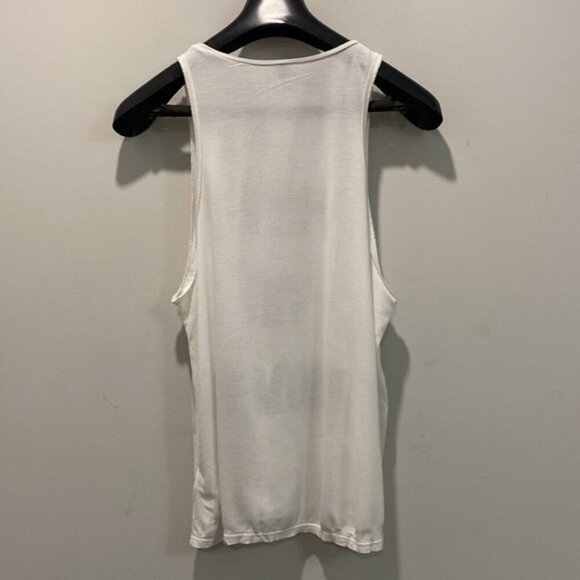 H&M White Tank Top Size 10 - Picture 4 of 9